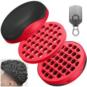 New Silicone Curl Brush,Africa Comb,Magic Curly Hair Brush Twist Hair,Afro Pick